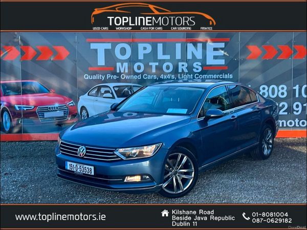 Volkswagen Passat Saloon, Diesel, 2015, Blue