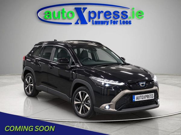 Toyota Corolla Cross SUV, Petrol Hybrid, 2024, Black