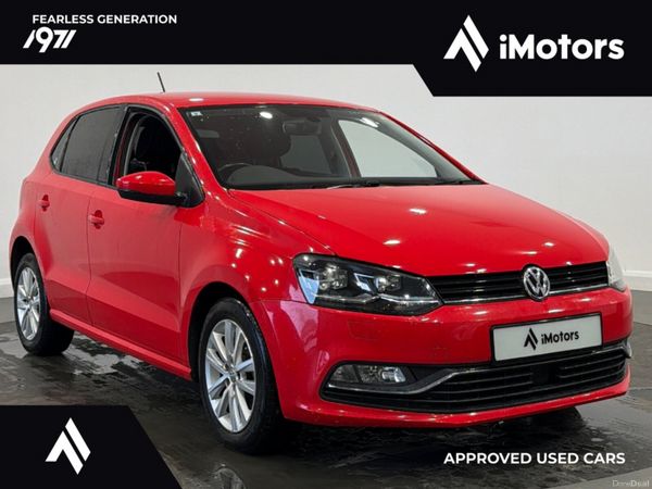Volkswagen Polo Hatchback, Petrol, 2017, Red