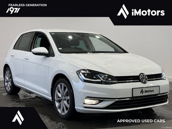 Volkswagen Golf Hatchback, Petrol, 2019, White