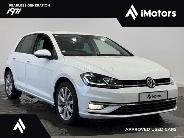 Volkswagen Golf Hatchback, Petrol, 2019, White