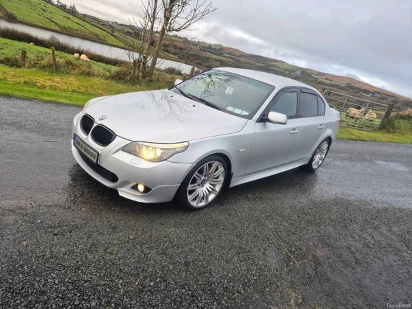 BMW 5-Series Saloon, Diesel, 2009, Silver