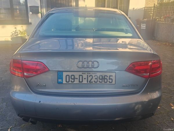 Audi A4 Saloon, Diesel, 2009, Grey