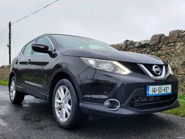 Nissan Qashqai Hatchback, Petrol, 2014, Black