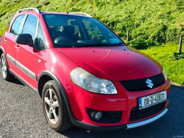 Suzuki SX4 SUV, Petrol, 2008, Red