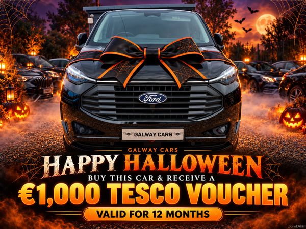 Ford Transit Custom Van, Petrol Plug-in Hybrid, 2025, Black
