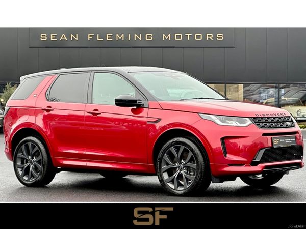 Land Rover Discovery Sport SUV, Petrol Plug-in Hybrid, 2022, Red