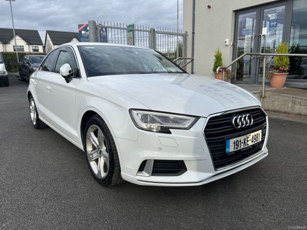 Audi A3 Saloon, Petrol, 2019, White