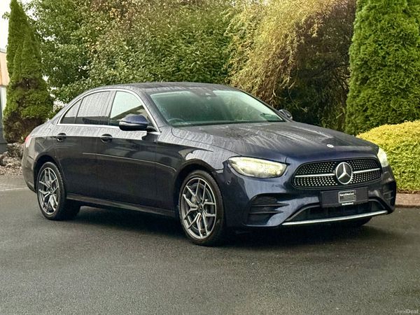 Mercedes-Benz E-Class Saloon, Diesel Plug-in Hybrid, 2023, Blue