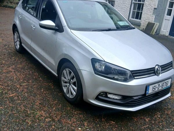 Volkswagen Polo Hatchback, Petrol, 2015, Silver