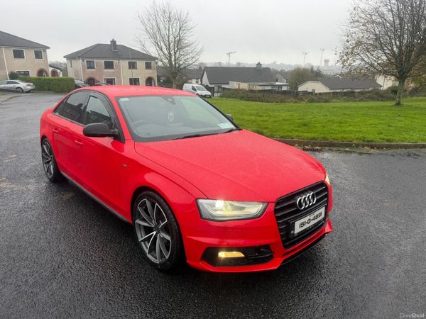 Audi A4 Saloon, Diesel, 2015, Red