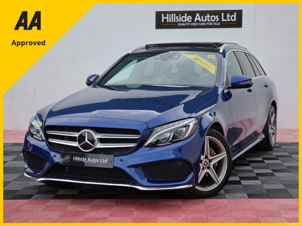 Mercedes-Benz C-Class Estate, Diesel, 2018, Blue
