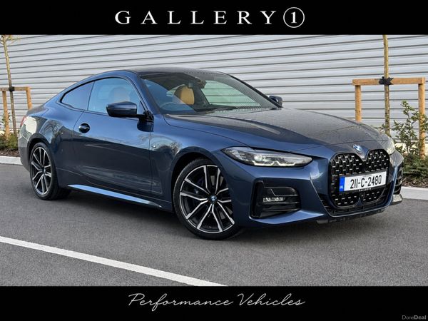 BMW 4-Series Coupe, Diesel, 2021, Blue