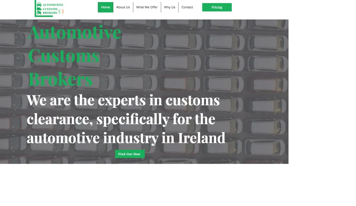 Customs Clearance on all Cars,Vans,Plant and Farm - Image 2