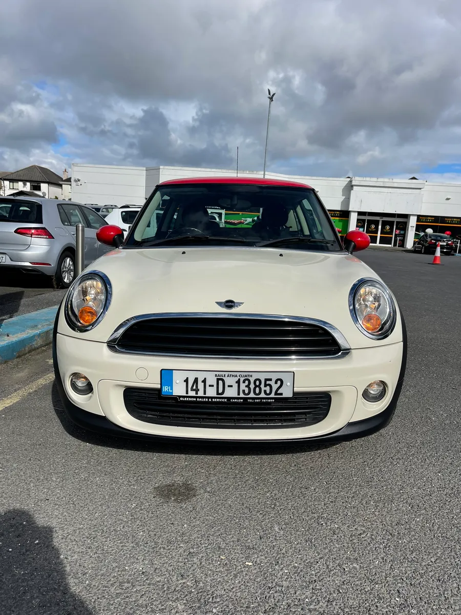2014 Mini One - White with Red Roof - Image 6