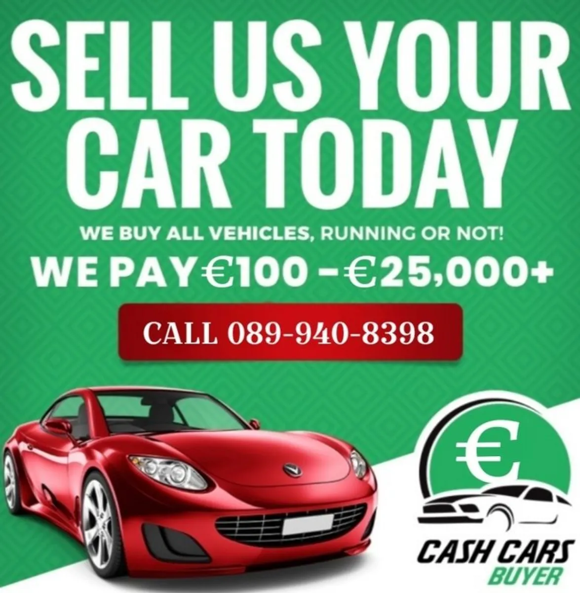 Sell Us Your Car Today