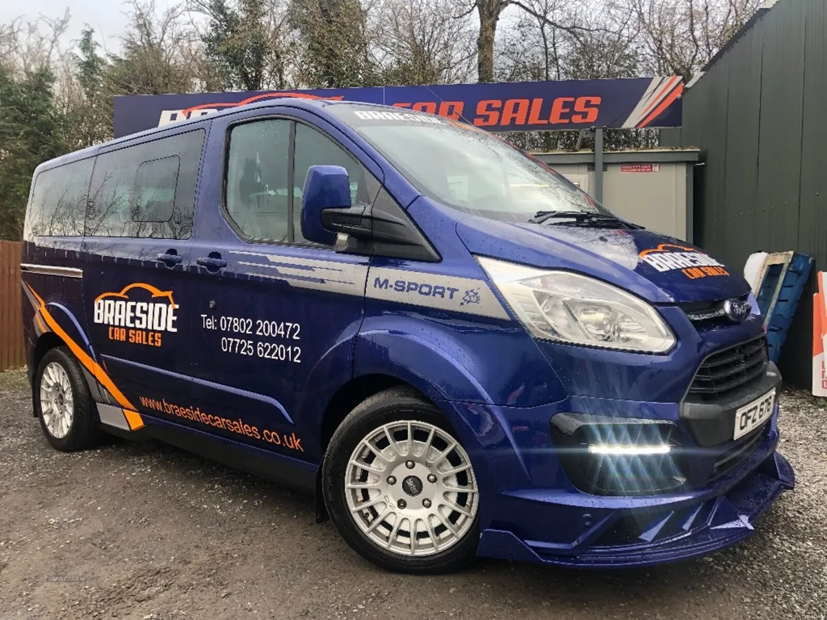 2017 FORD TOURNEO 2.0 170 BHP 8 SEATER M SPORT 83K - Image 2