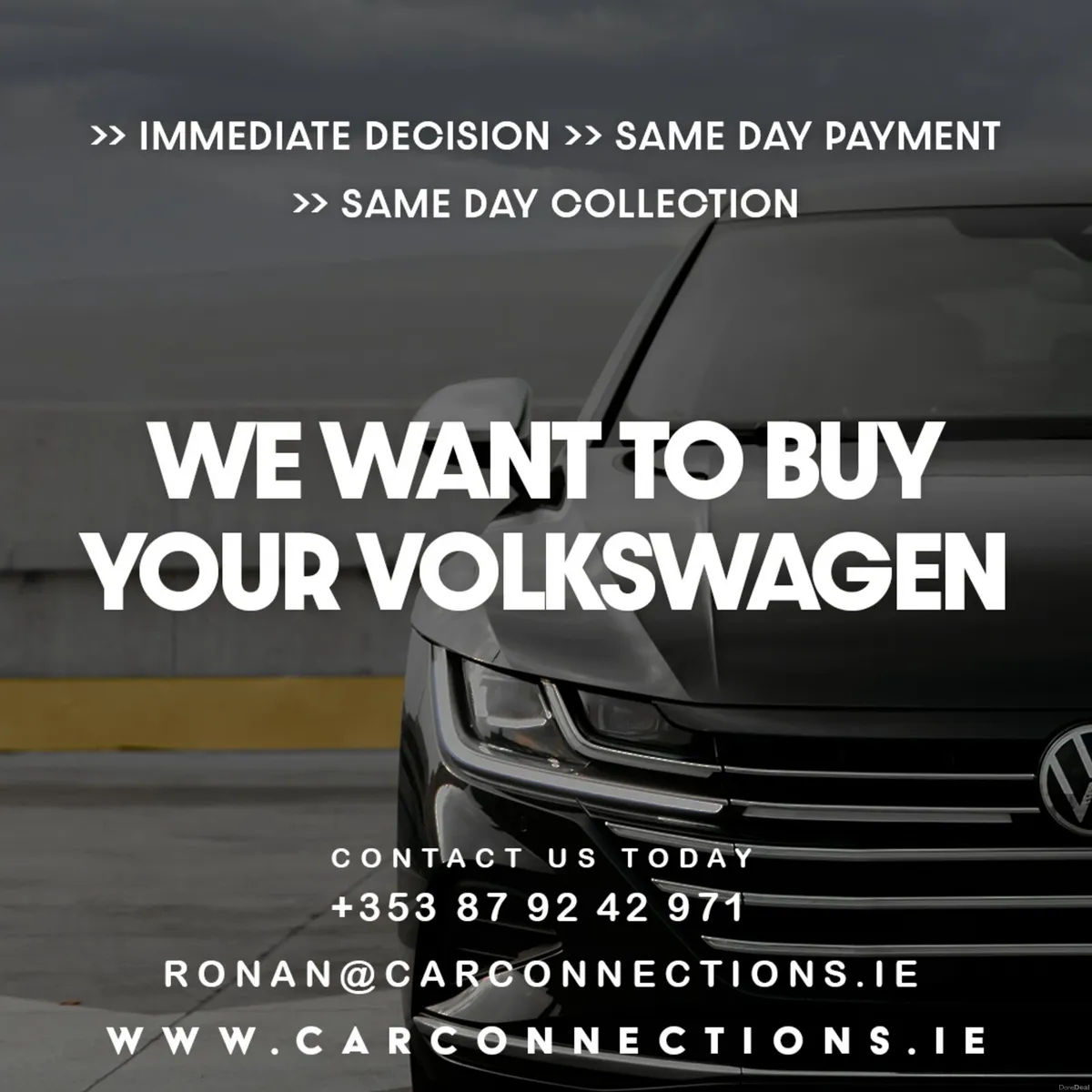 **WANTED**ALL VW MODELS FOR IMMEDIATE PURCHASE - Image 2