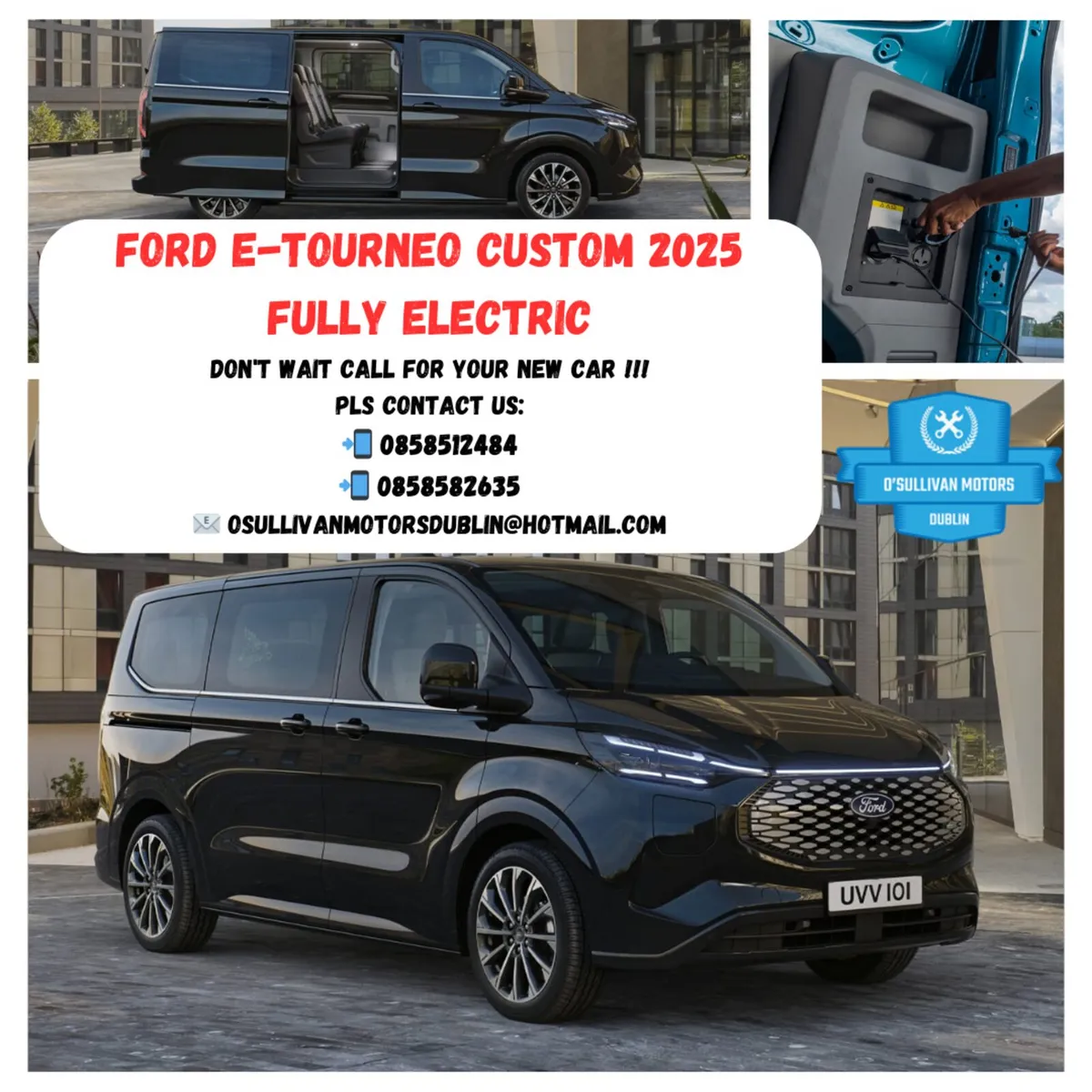 Ford e-Tourneo Custom/Wheelchair Access/Taxi Spec - Image 1