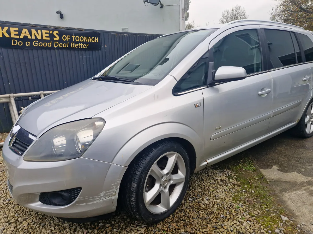 Vauxhall Zafira 2008. One owner - Image 1