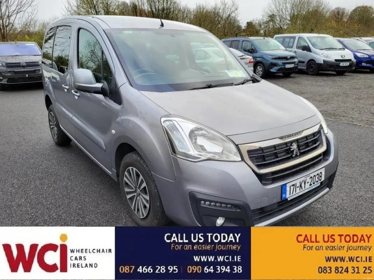 Wheelchair Car Peugeot Partner Auto 2017 - Image 2