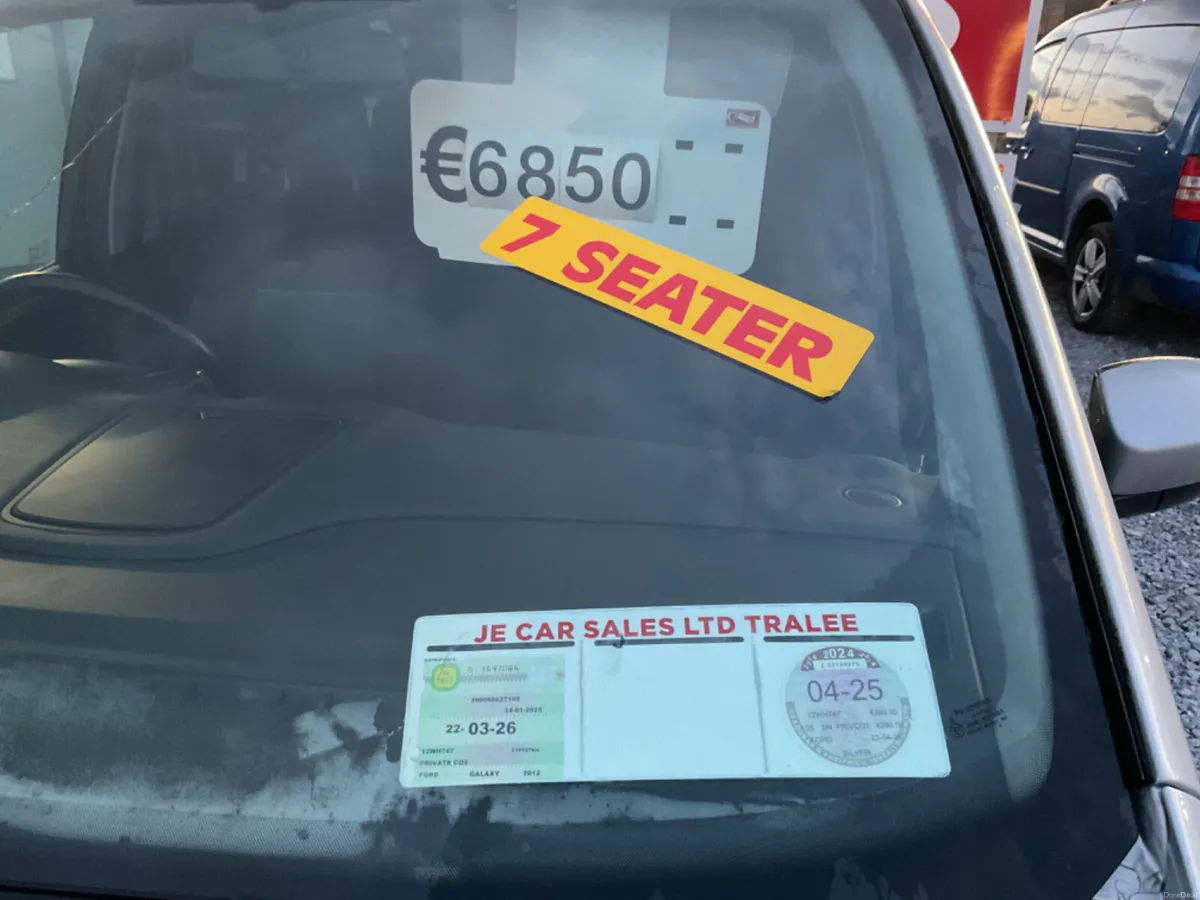 FORD GALAXY DIESEL 7 SEATER NEW NCT 3/26 - Image 3