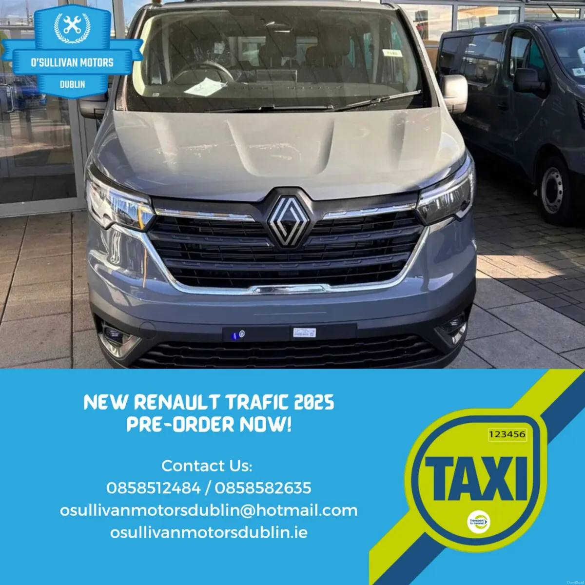 Renault Trafic/2026/Wheelchair Access/Taxi Spec - Image 1