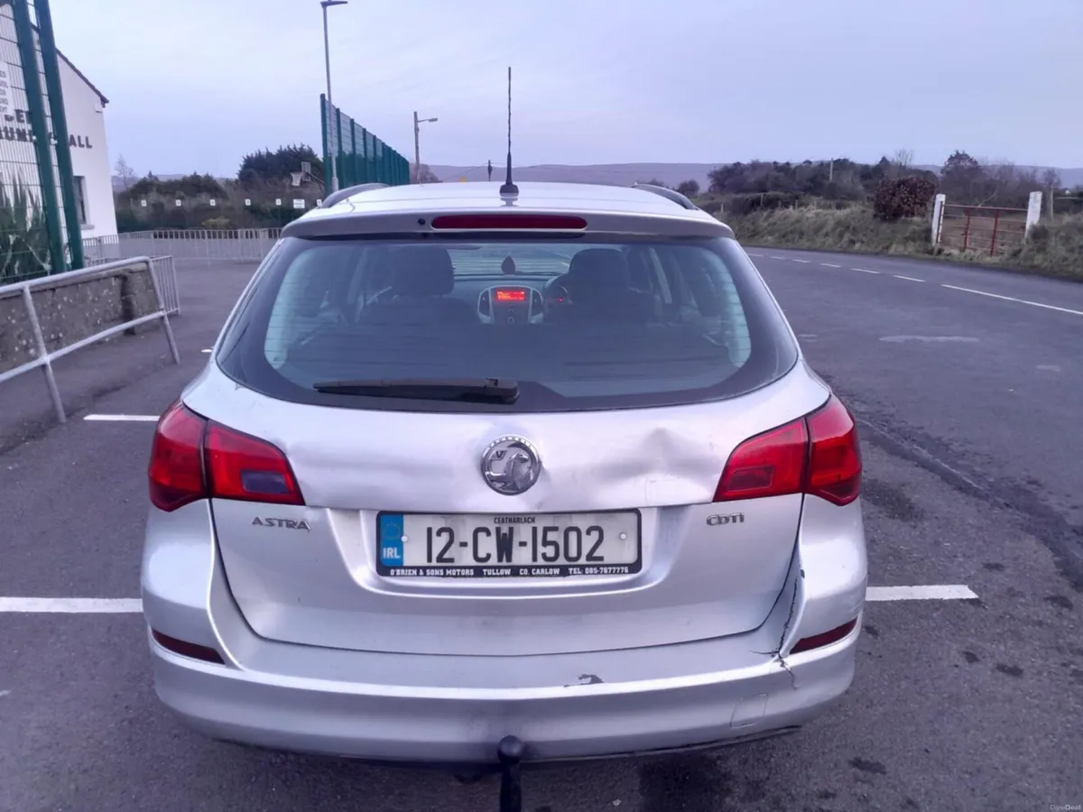 2012 Vauxhall Astra Estate 1.7Diesel NCT Feb 20,26 - Image 2