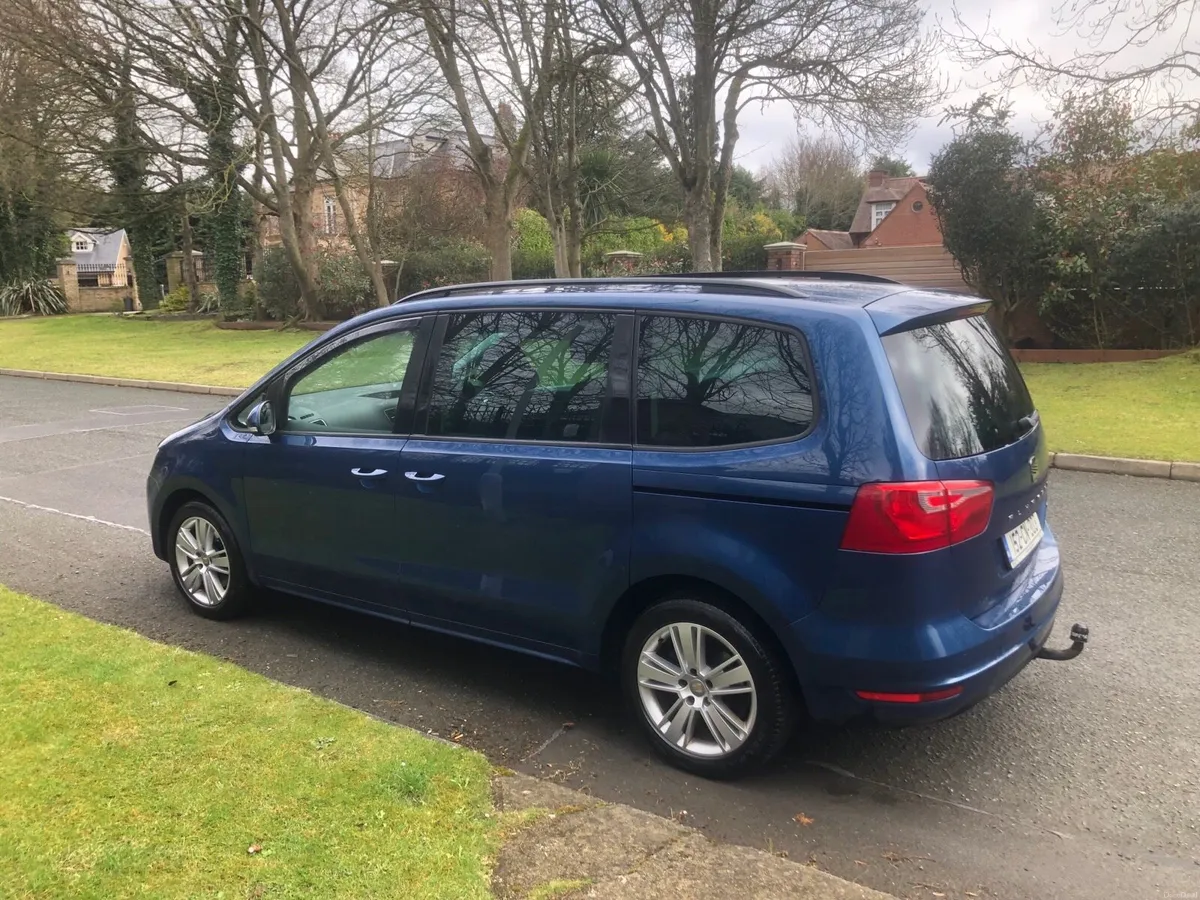 151 SEAT Alhambra 2.0 ltr TDI  nctd taxed 7 seater - Image 4