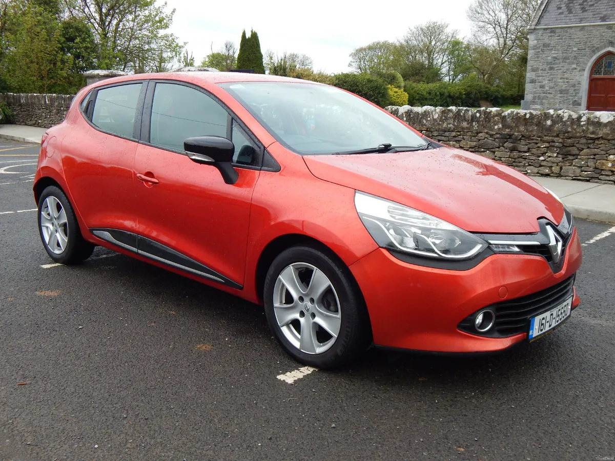 2016 Renault Clio 1.2 pet Tax & Test 05/26 - Image 1