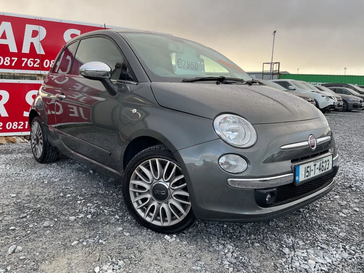 FIAT 500 1.2 PETROL PANORAMIC ROOF LOW KMS - Image 1