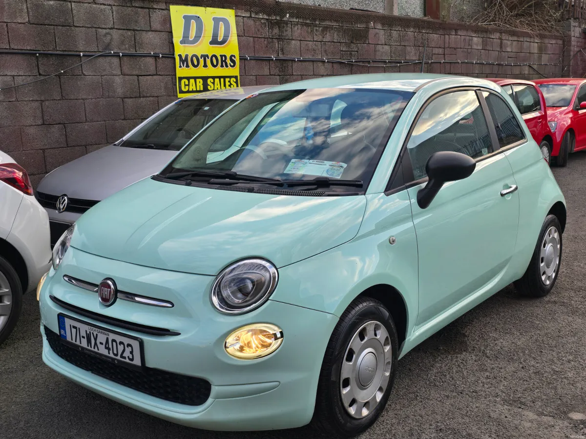 Fiat 500 2017  1.2 with warranty - Image 1