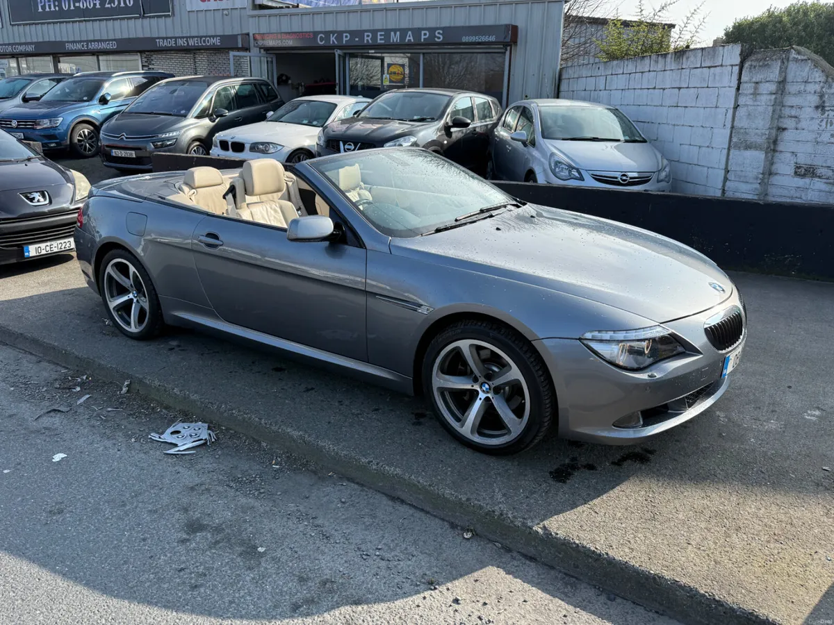 BMW 630I 3.0 Petrol 3 Door convertible - Image 1