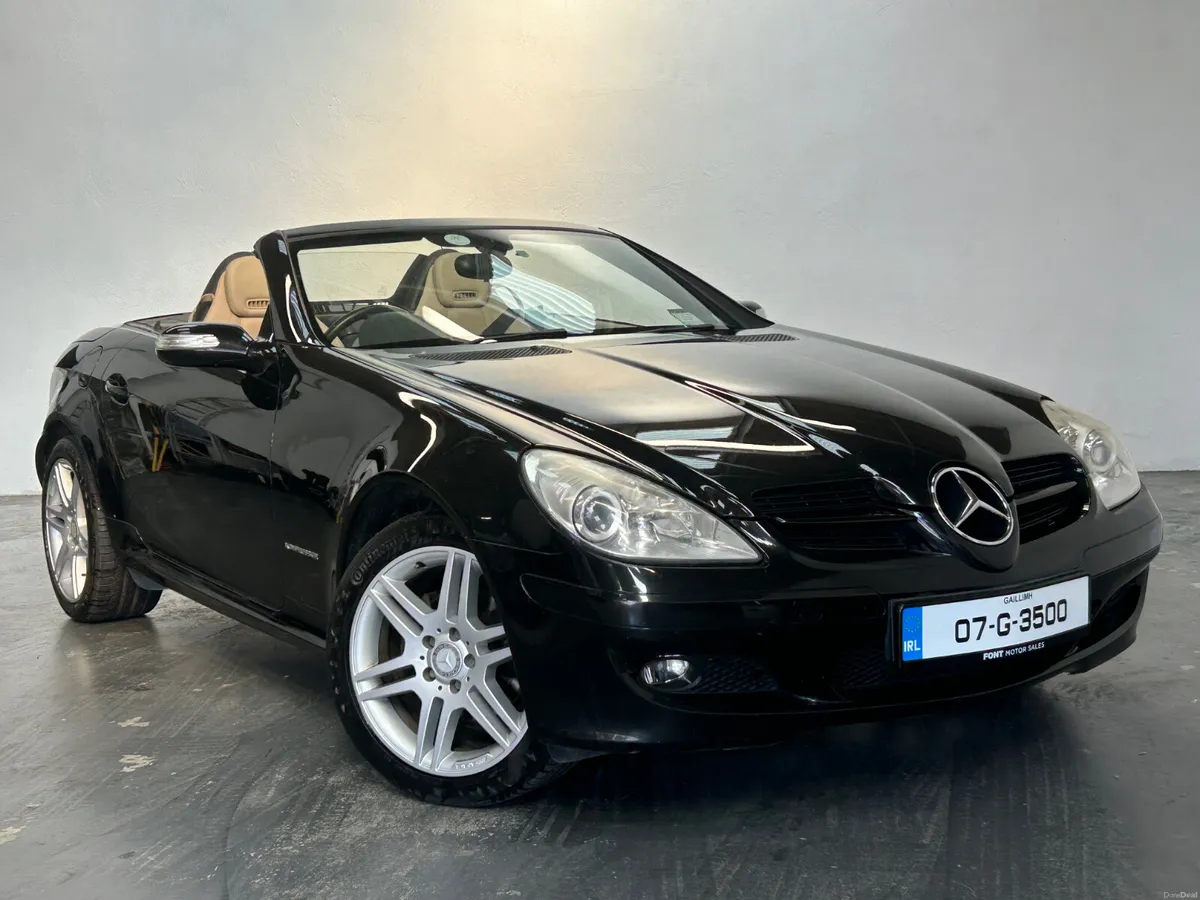 07 MERCEDES SLK200 AUTO - NEW NCT - - Image 2