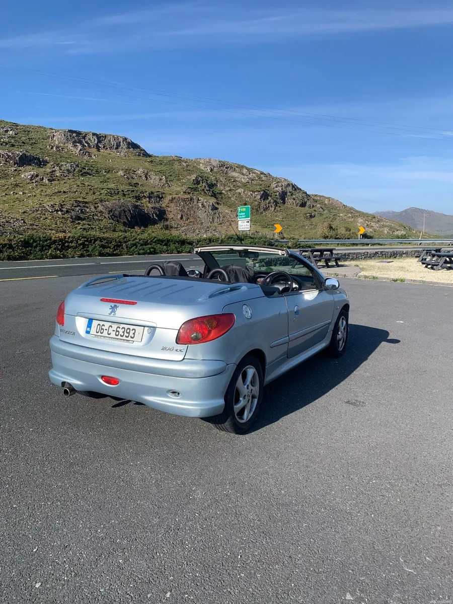 Peugeot 206 couple cabriolet Nct 01/26 - Image 3
