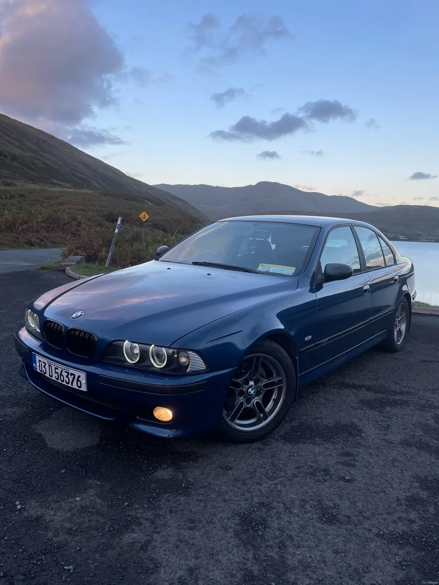 2003 520i e39 M Sport E39 BMW Topaz Blue - Image 2