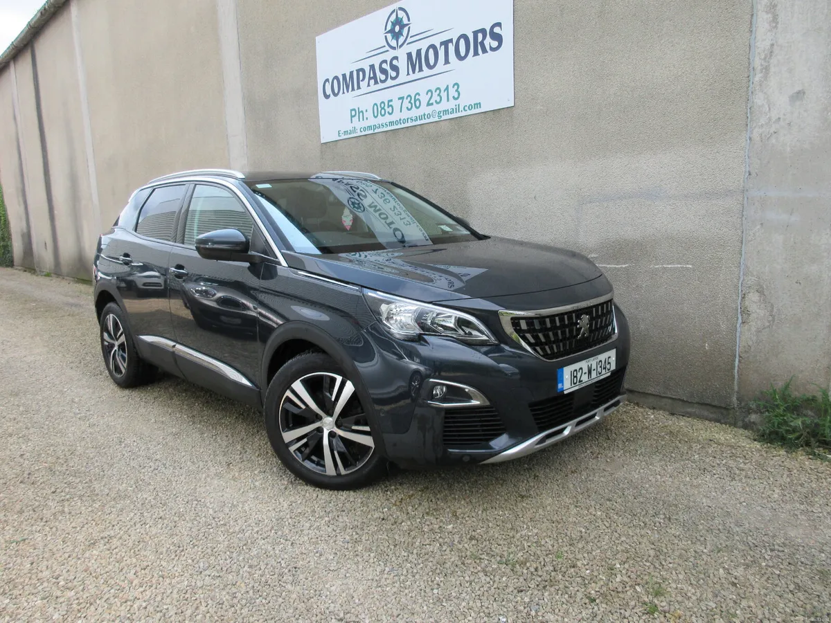 2018 Peugeot 3008 1.6 DIESEL SAT NAV - Image 1