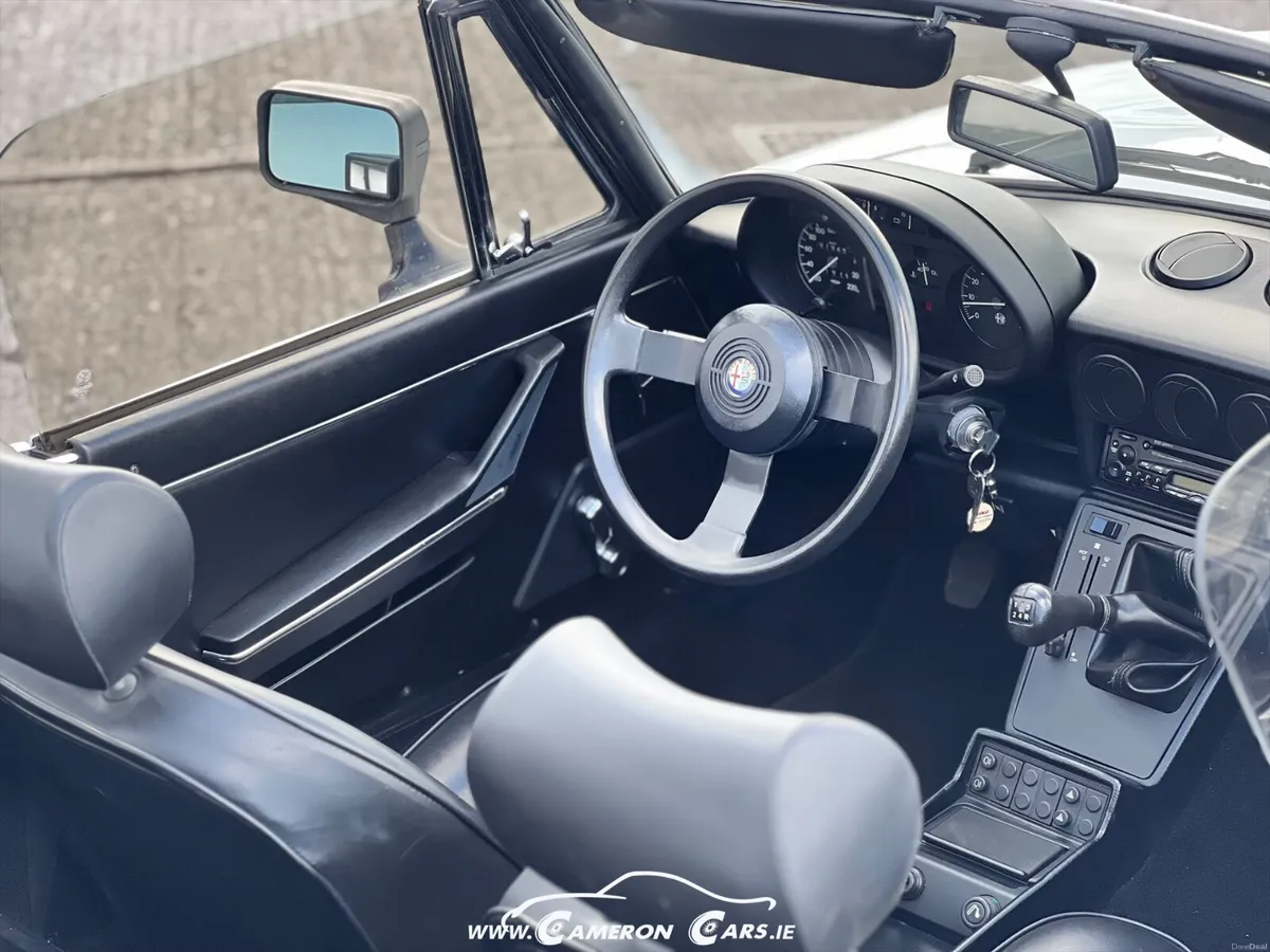ALFA ROMEO SPIDER LEFT HAND DRIVE ICON - Image 6