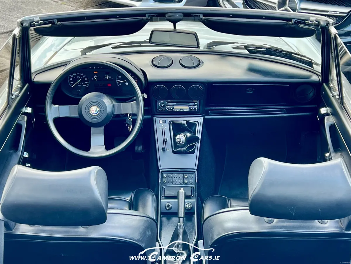 ALFA ROMEO SPIDER LEFT HAND DRIVE ICON - Image 5
