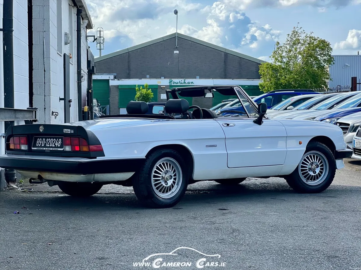 ALFA ROMEO SPIDER LEFT HAND DRIVE ICON - Image 4