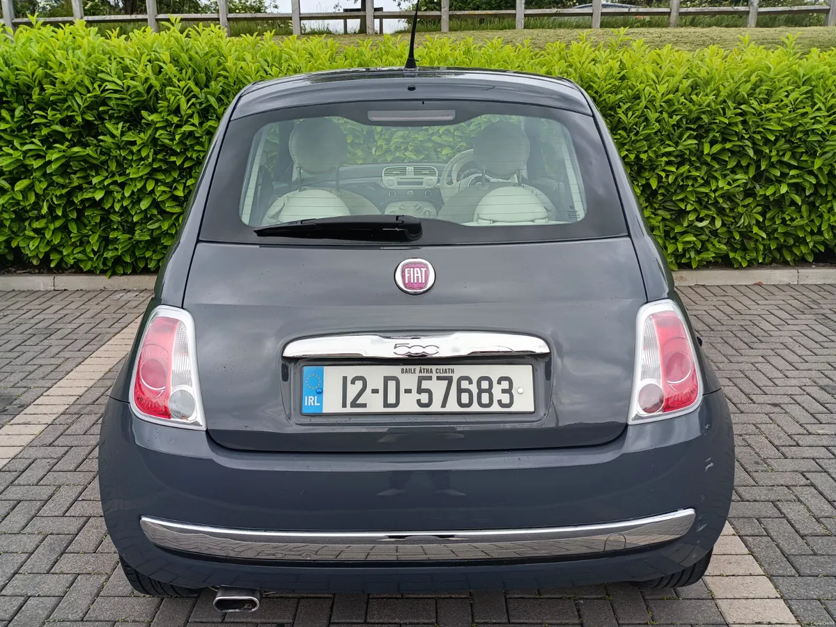 12 FIAT 500 1.2 PETROL ONLY PASSED NCT 06/27 - Image 5