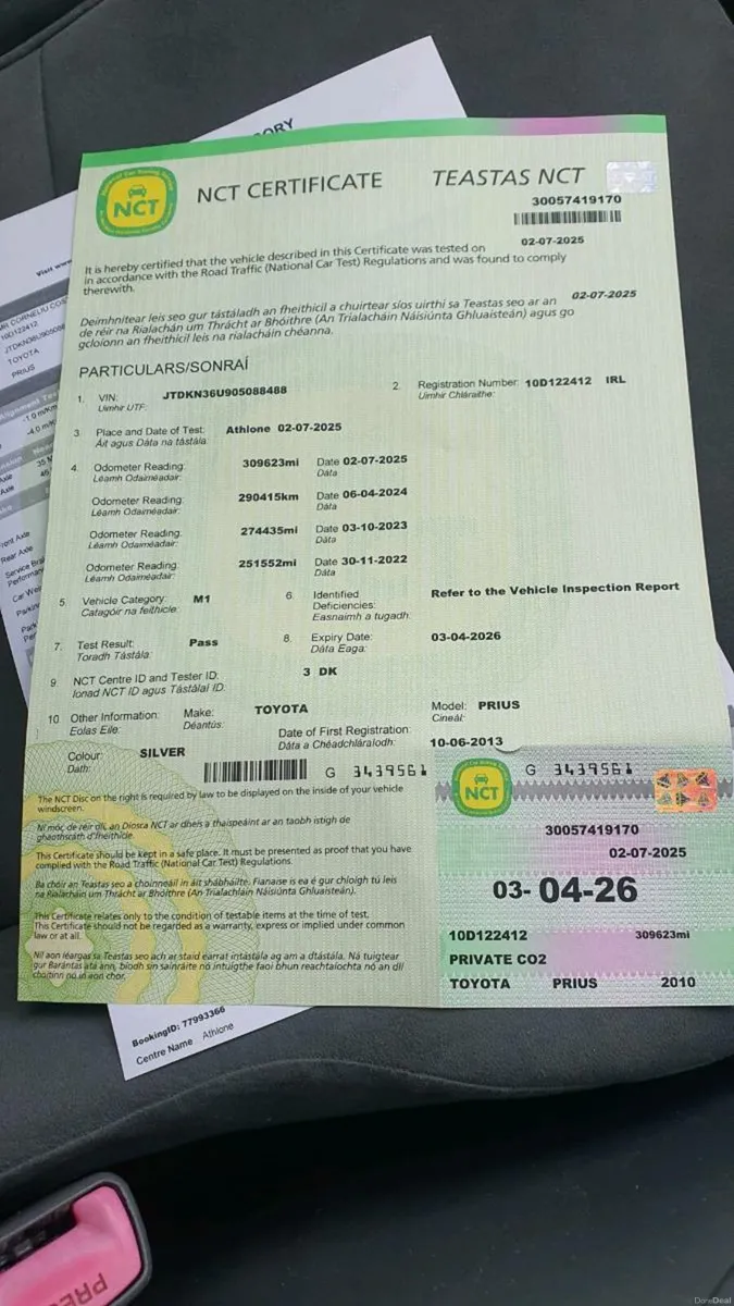 TOYOTA PRIUS 1.8L/New hybrid batery. - Image 3