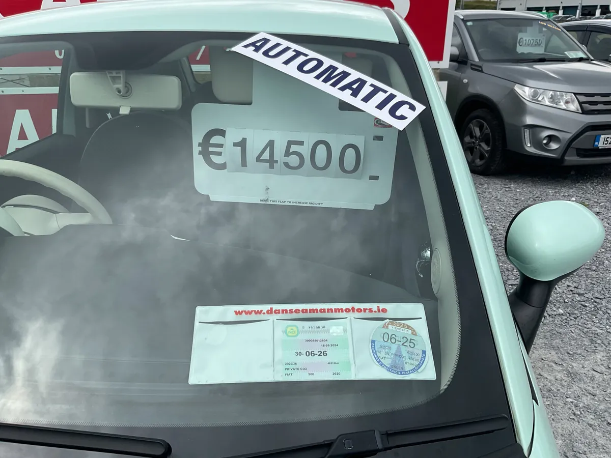 FIAT 500 1.2 AUTOMATIC LOW KMS SPOTLESS - Image 4