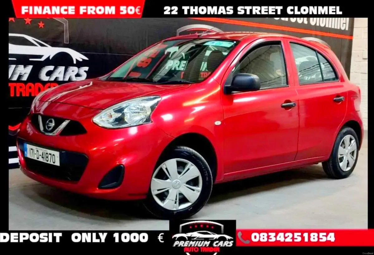 2017 Nissan Micra NEW NCT 5/2027 - Image 1