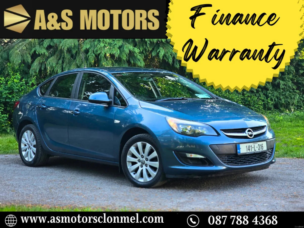 2014 Opel Astra 1.7 Diesel SC NEW NCT - Image 1