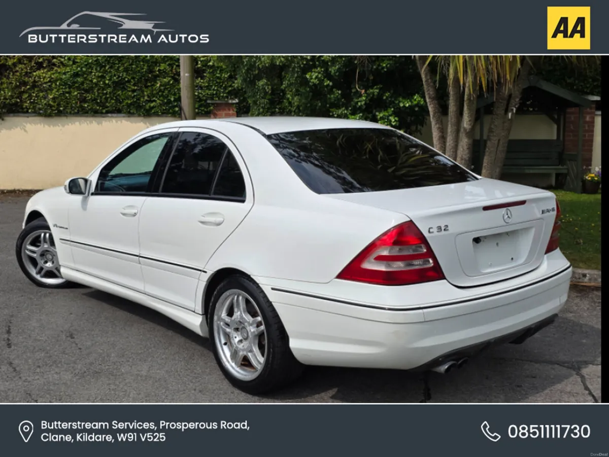 Mercedes-Benz C-Class C32 AMG AUTO FSH RARE CAR - Image 3