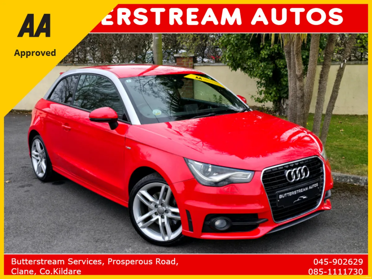 Audi A1 1.4 S-LINE AUTO ONLY 58K KMS - Image 1