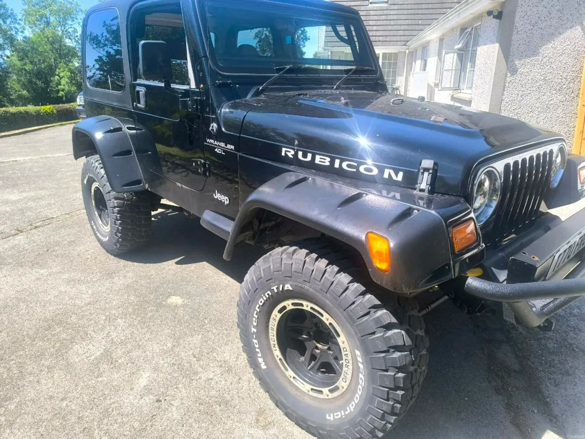 Jeep wrangler 2TJ Gas powered - Image 4