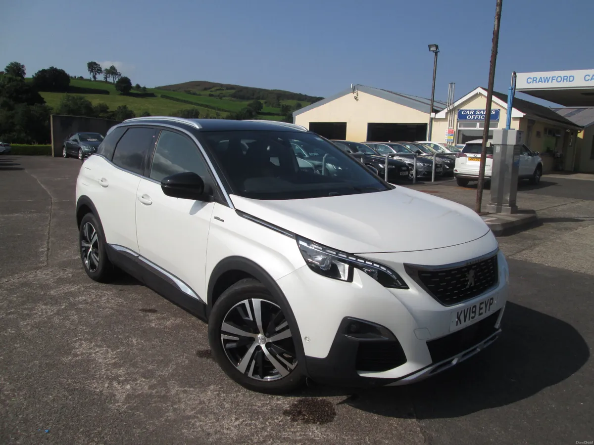 2019  PEUGEOT  3008  1.5  HDI  GT-LINE  5DR - Image 1