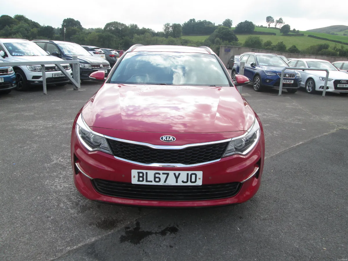 2018  KIA  OPTIMA  1.7  CRDI  2  5DR  ESTATE  (RED - Image 3